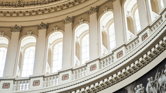 The US Capitol Dome, Interior, Washington DC