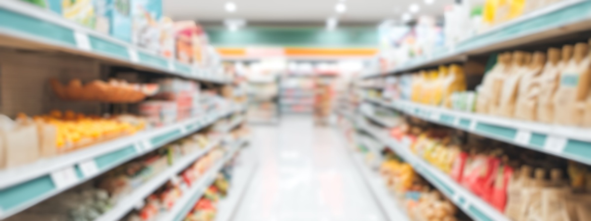 grocery store interior supermarket Shutterstock_2467551709